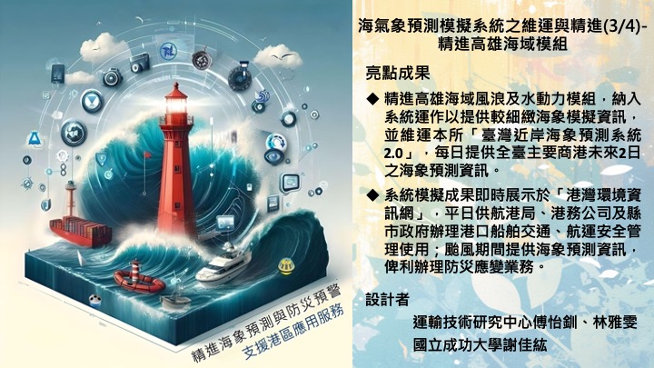 海氣象預測模擬系統之維運與精進-精進高雄海域模組