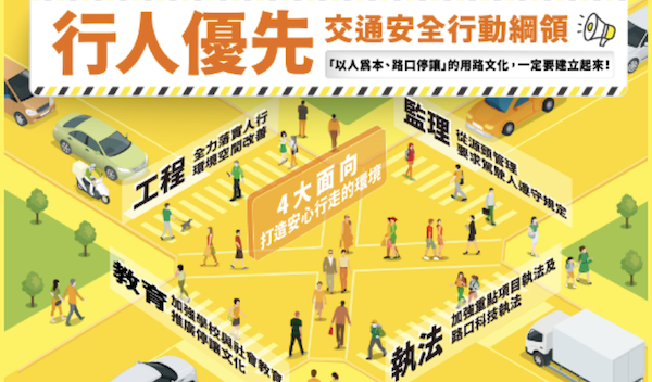 行人優先交通安全行動綱領